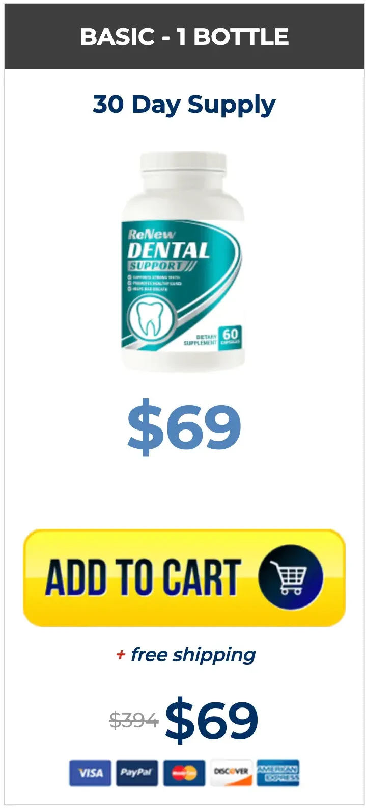 Renew Dental Buy 1 Bottle